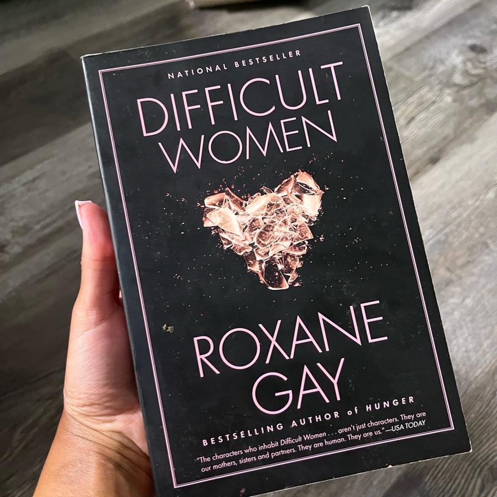 Difficult Women by Roxane Gay - Black & Pink Paperback